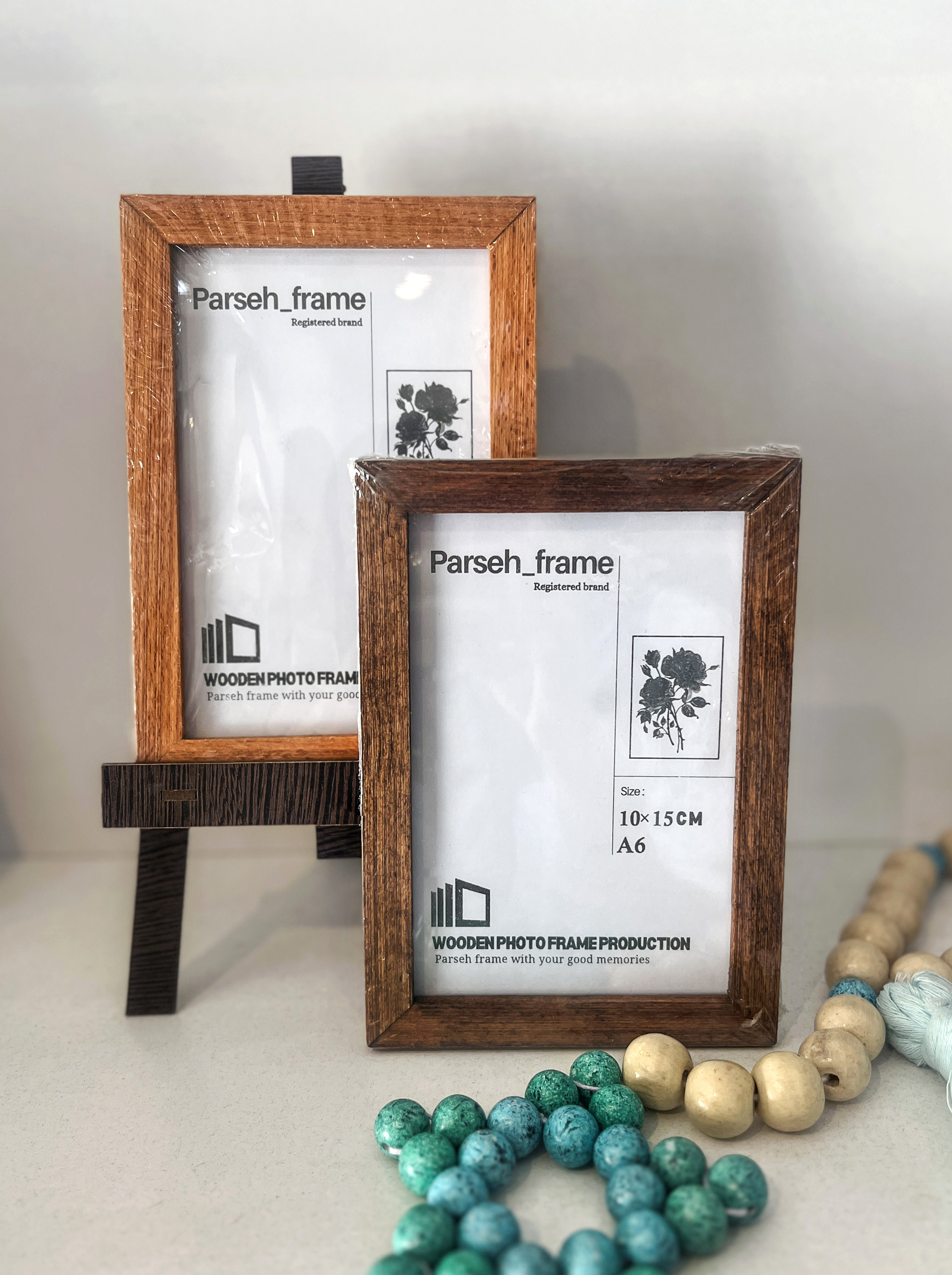 قاب عکس چوب راش